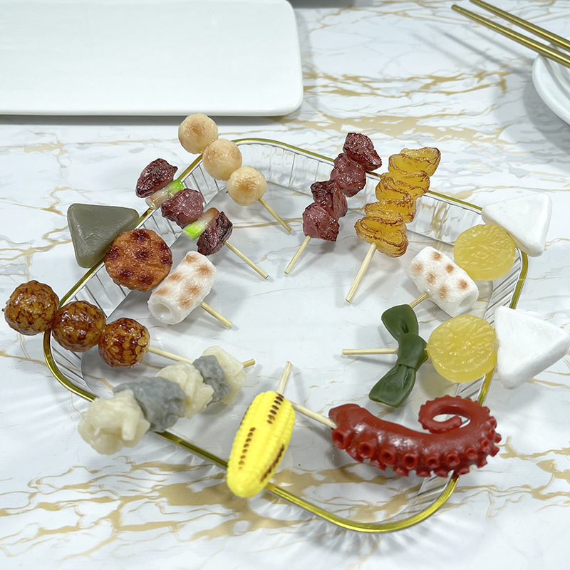 Centerpiece Stick - Mới Mô Phỏng Thực Phẩm Móc