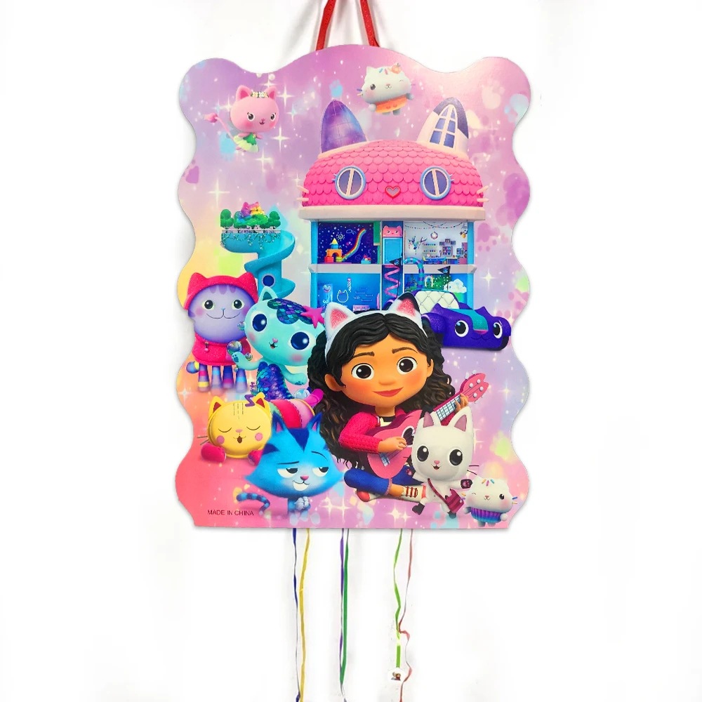 Cute Gabbys Cat Birthday Party - đánh giá và giá Table Cloth Disposable