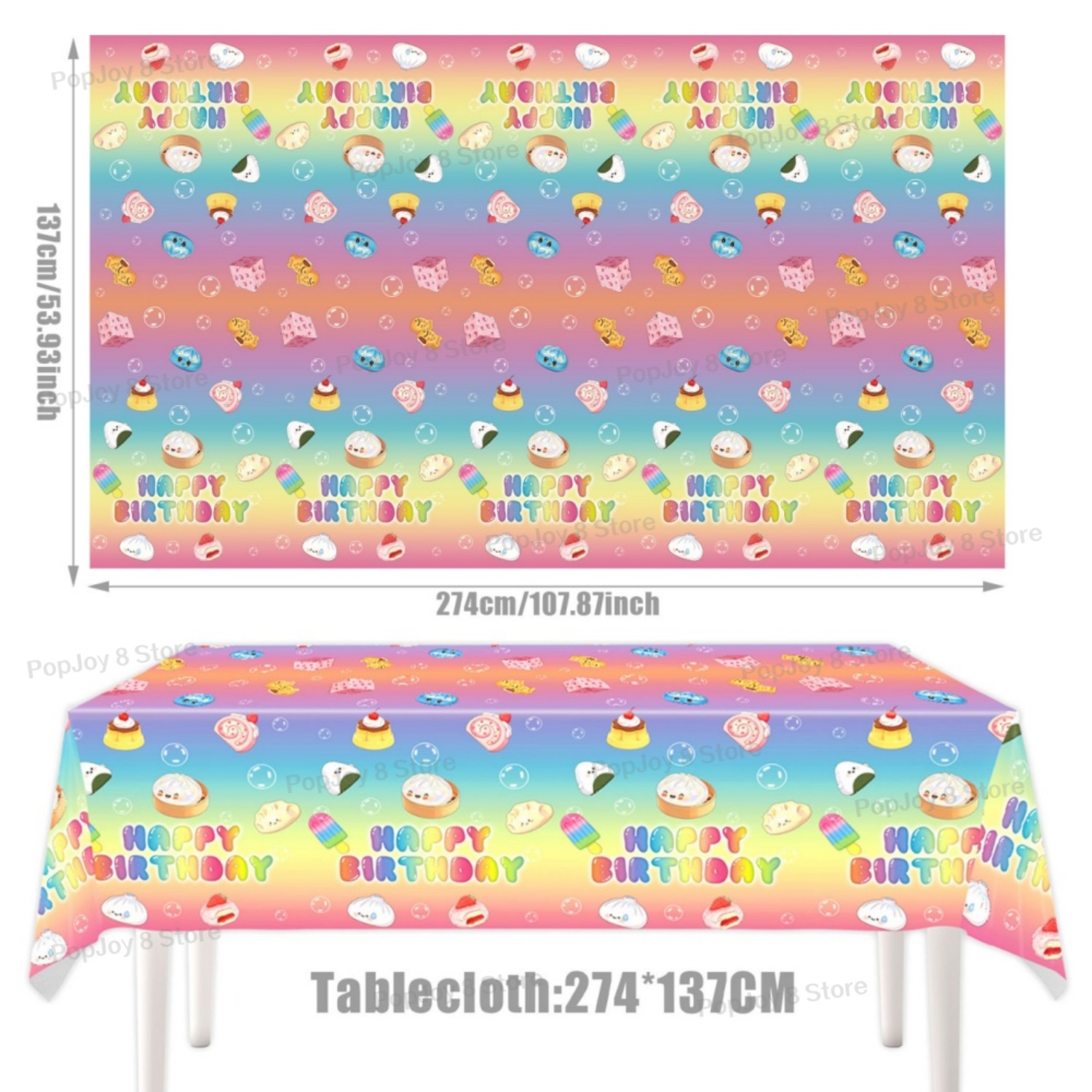 137x274cm Disposable Squishy D - đánh giá và giá Table Cloth Disposable
