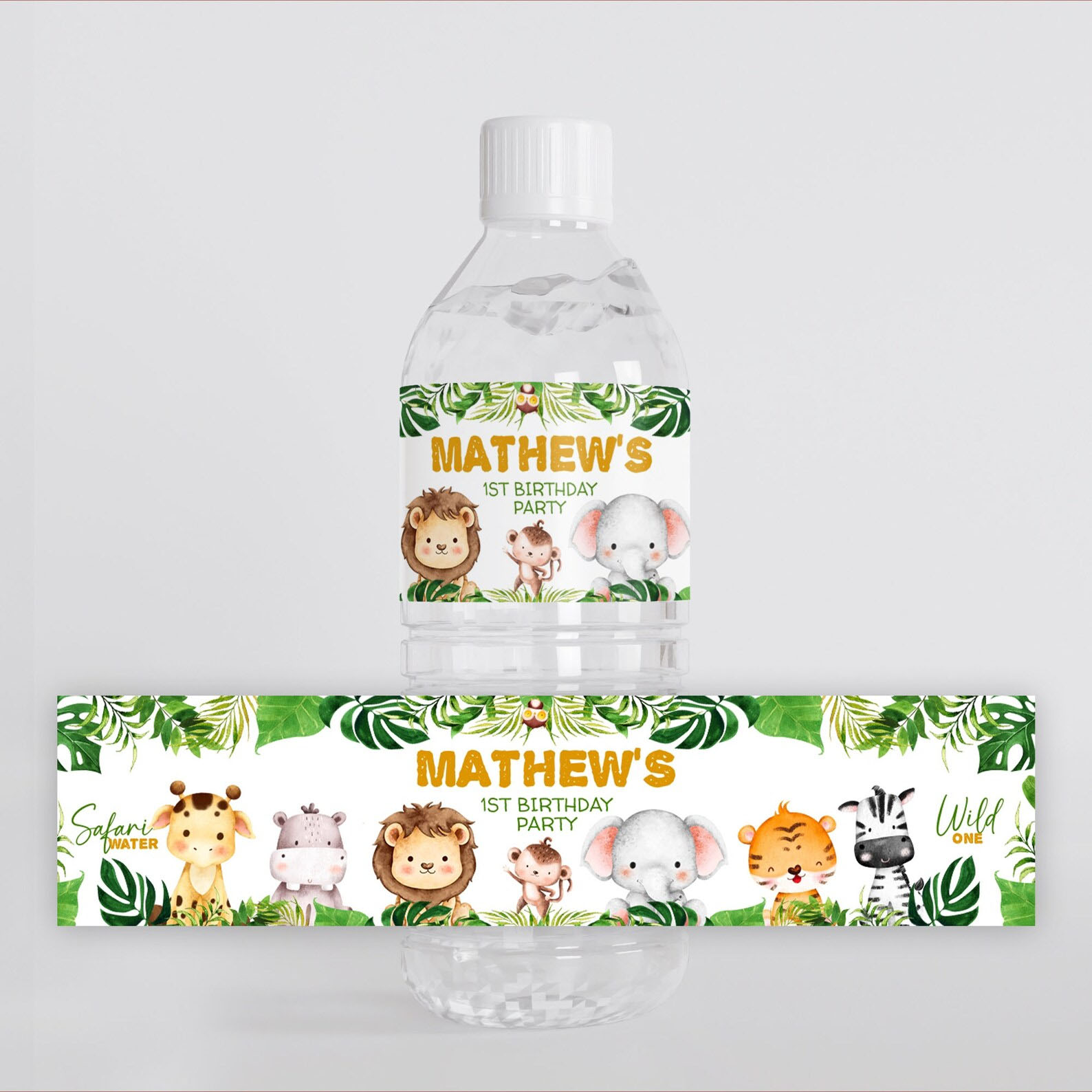 Custom Water Bottle Label, Per - đánh giá và giá Party Event Supplier