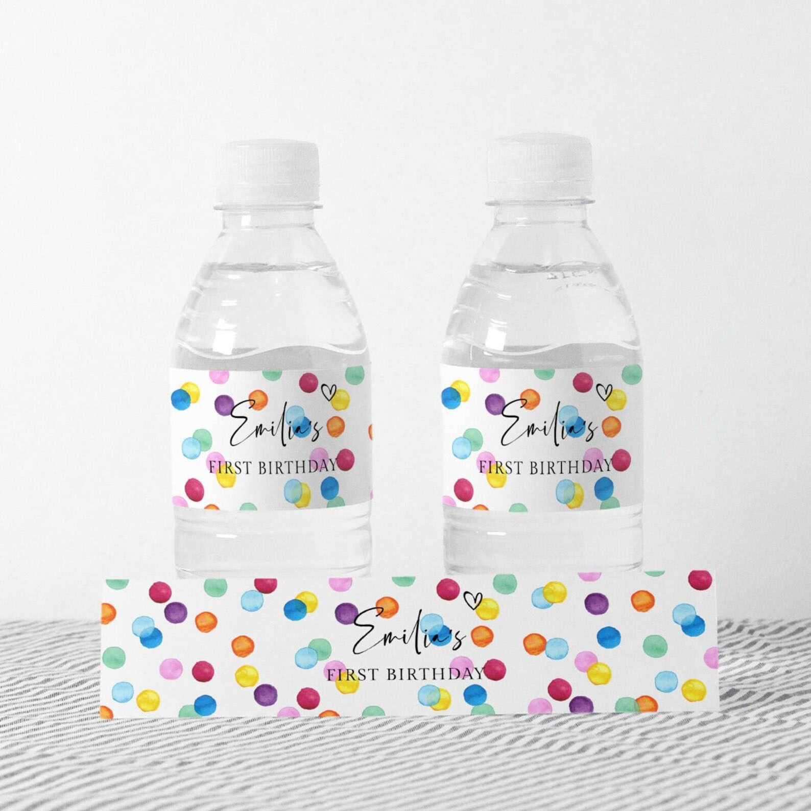Custom Water Bottle Label, Per - đánh giá và giá Party Event Supplier